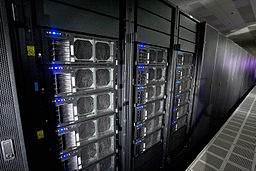 Public Domain image of Roadrunner supercomputer